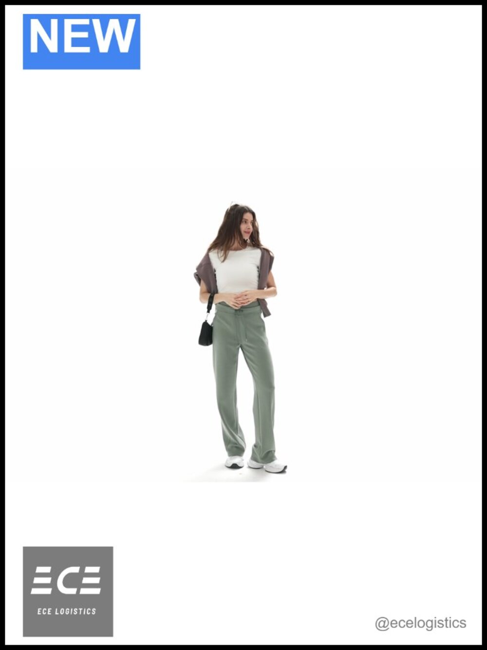 Modal Soft Wide Leg Sweatpants Drawstring Pockets High Rise Lounge - Picture 6 of 6